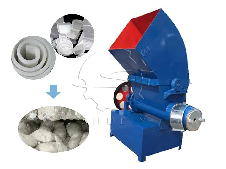 Machine de recyclage de fusion à chaud EPS