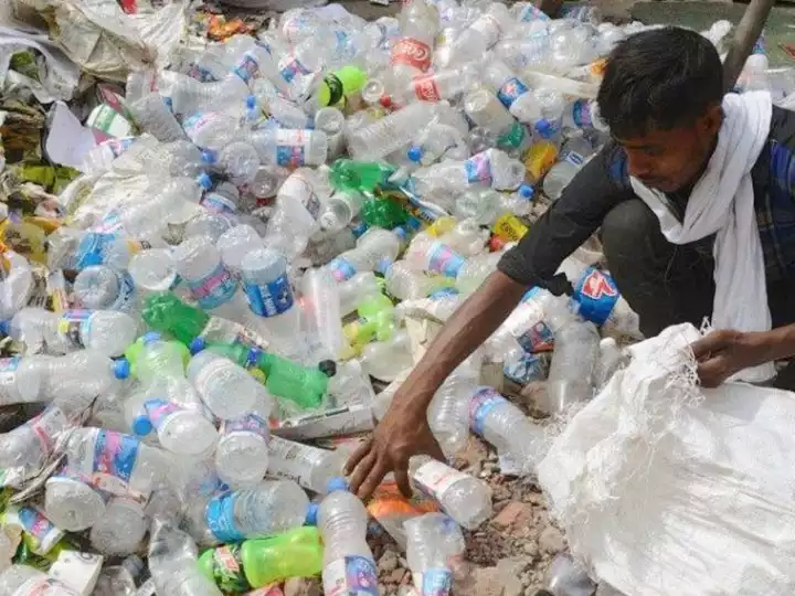 PET plastic bottles