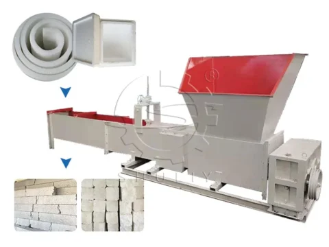 Vertical EPS Foam Compactor