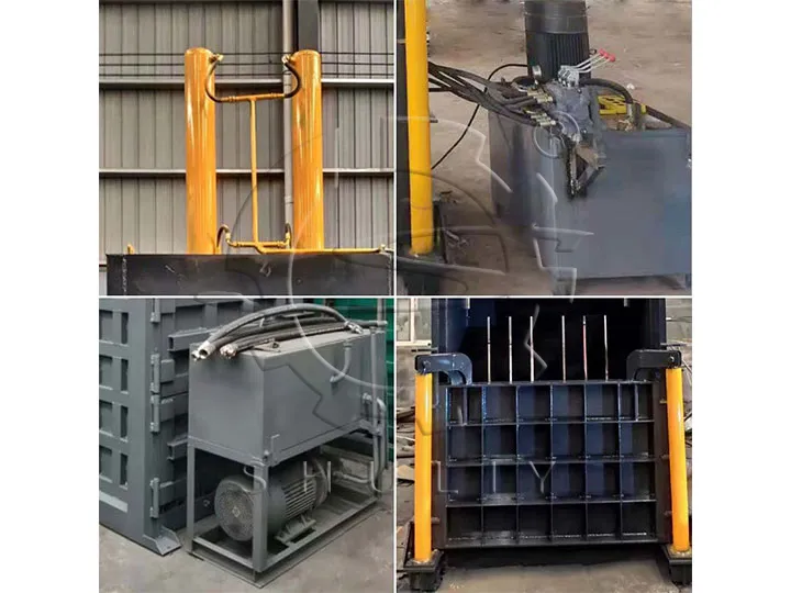 baler machine for plastic