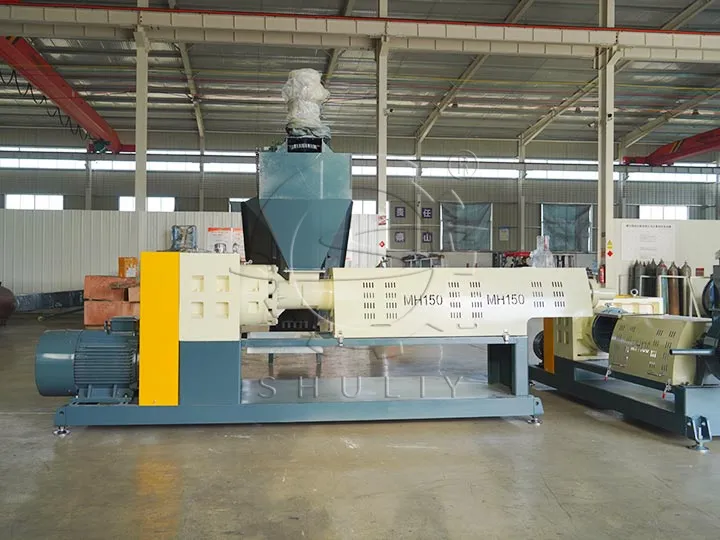 plastic film plletizing machine