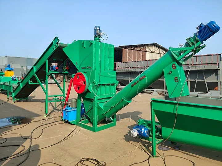 plastic bottle crusher machine