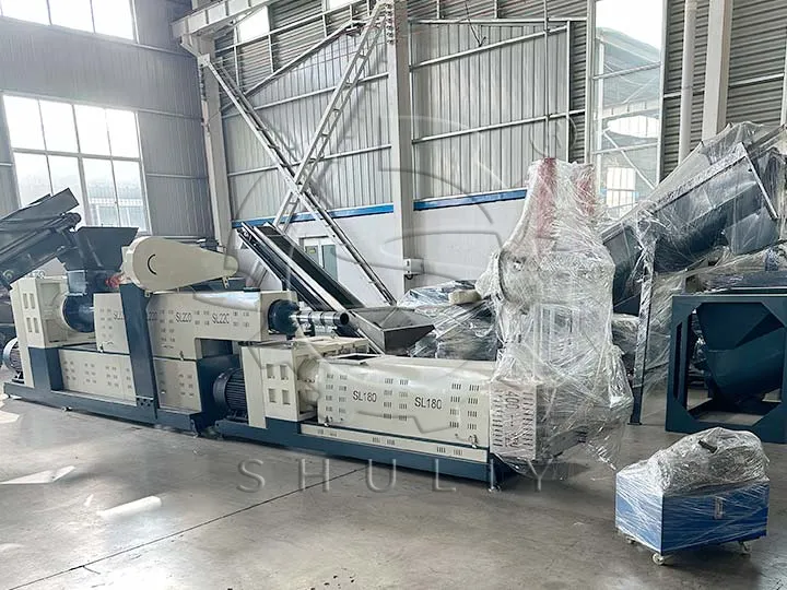 fabricant de machine d'extrudeuse de plastique