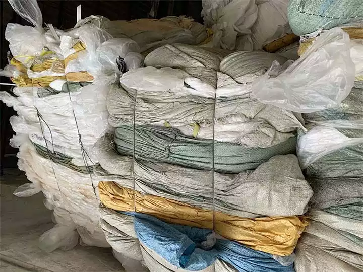 waste plastic films