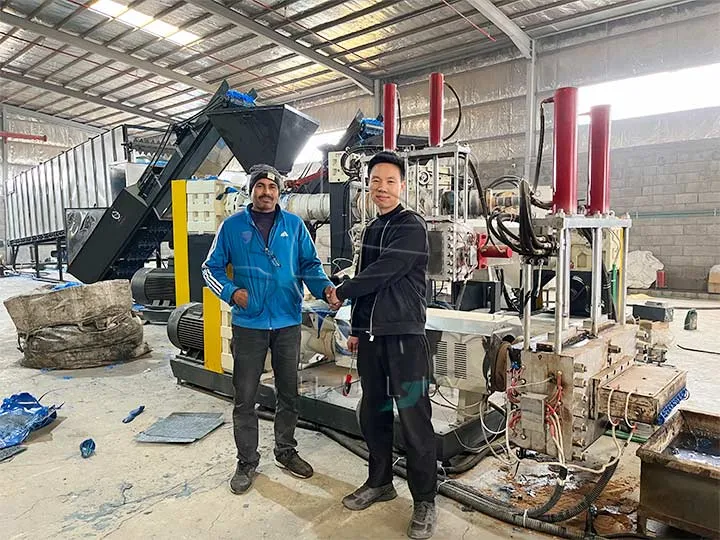 Plastic Recycling Plant Installed in Sudi Arabia