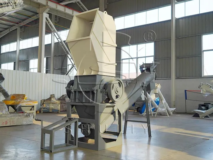 plastic film crusher machine