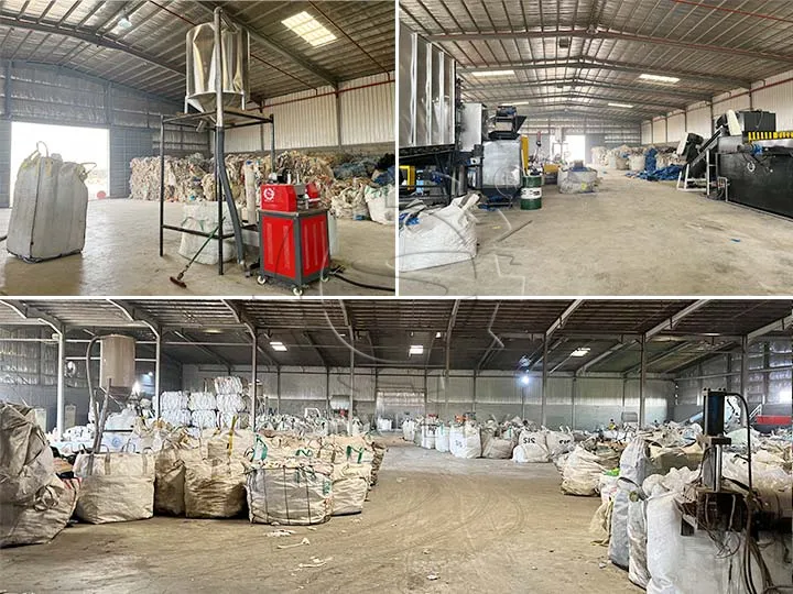 plastic pelletizing line