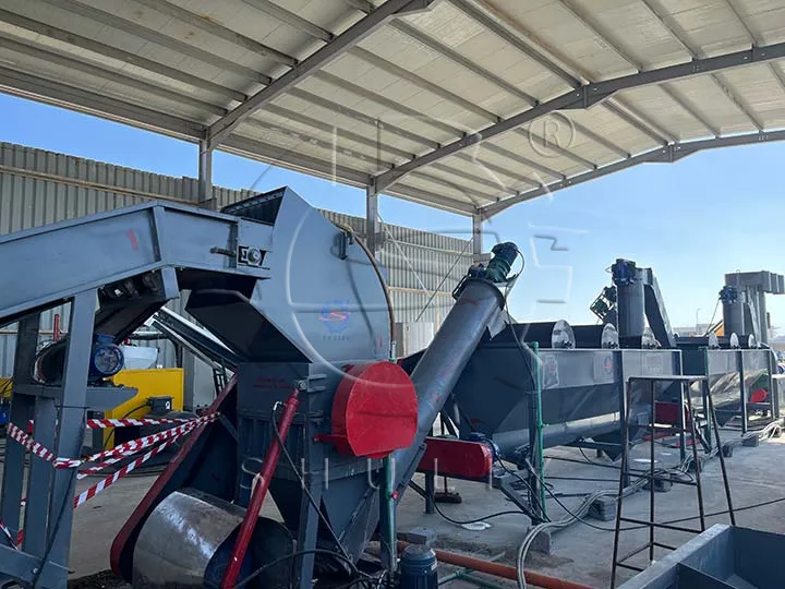 usine de recyclage de plastique à Oman