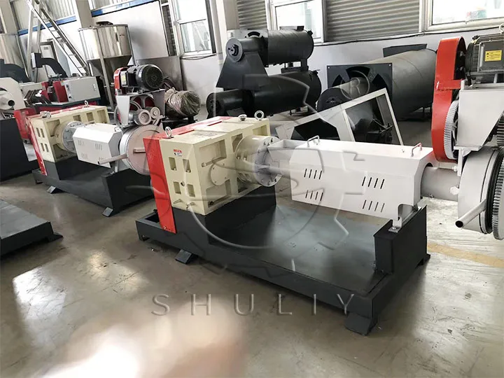 plastic recycling granulator machine