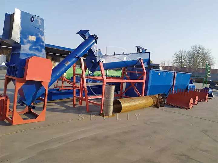 plastic recycling pelletizing line