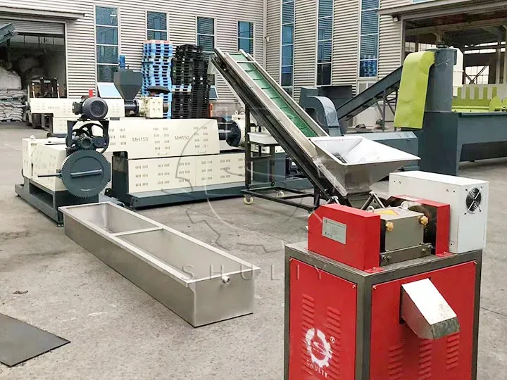 waste film recycling line