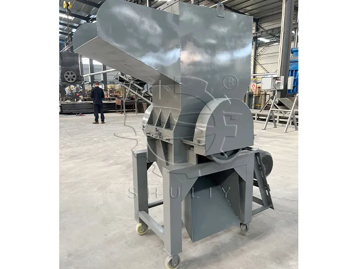 waste plastic shredder machine