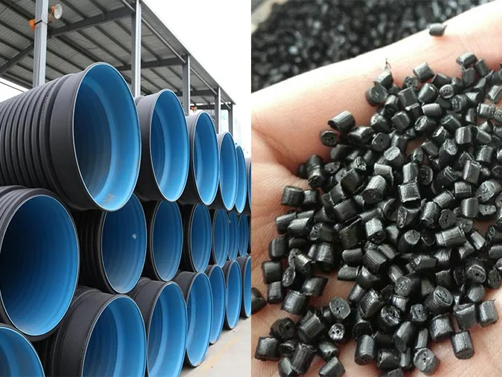 How is HDPE recycled