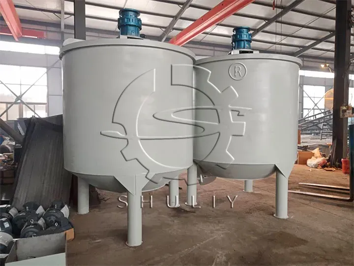 hot washing tanks to clean PET bottles for recycling in Ethiopia