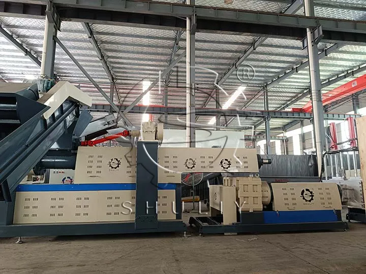 Shuliy plastic recycling machinery for pelletizing