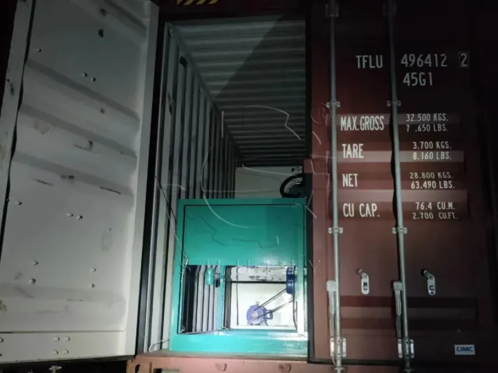 egg tray maker machine shipped to Lebanon