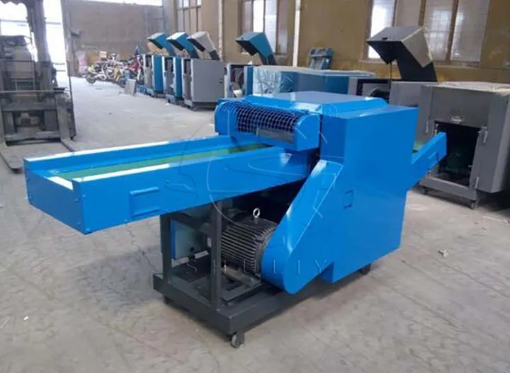 waste cloth cutting machine