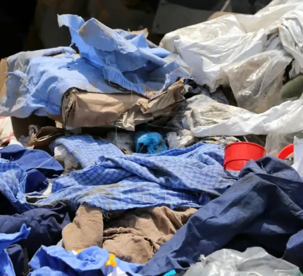 waste clothes