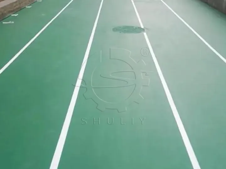 고무 운동용 바닥재