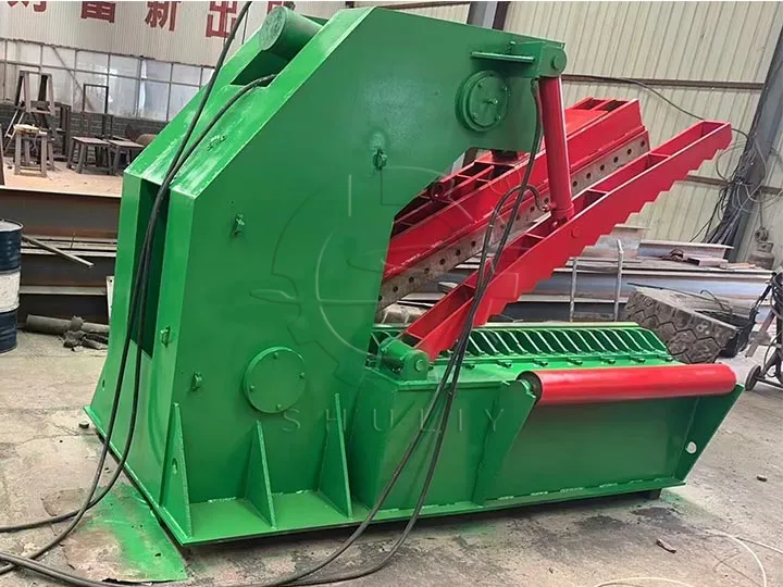 scrap tire cutter for mining tire recycling