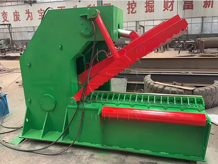 waste tire cutting machine for 1400-4000 mm tires