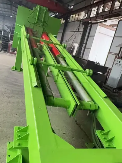 Machine de retrait de fils de pneus OTR
