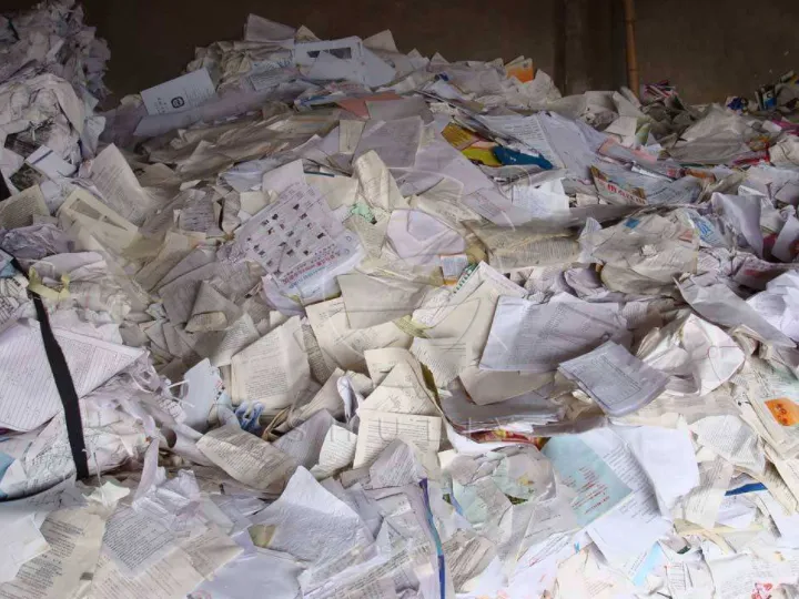 water paper