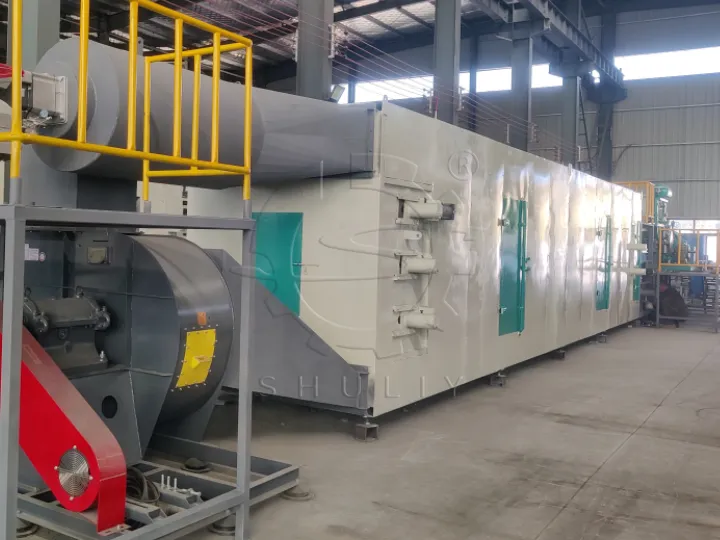 metal structure drying machine
