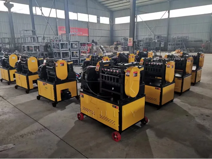 we stock a variety of models of rebar straightening machines