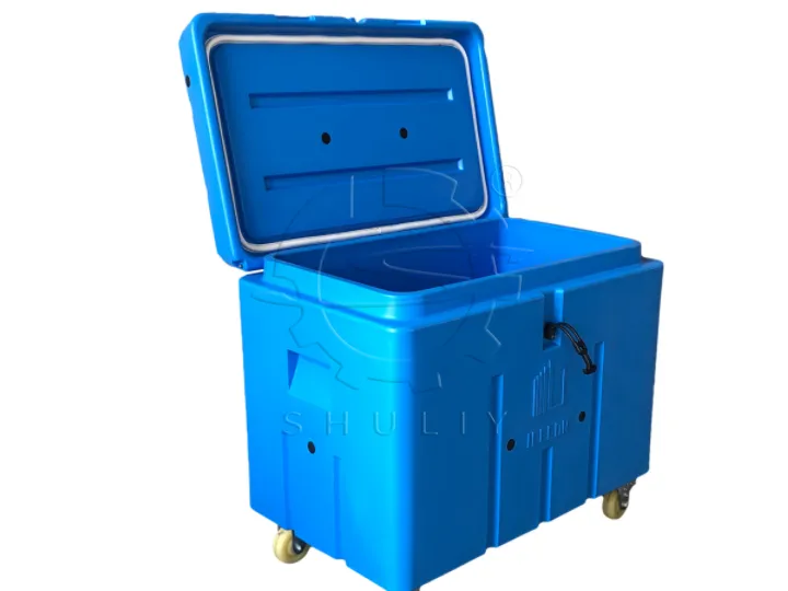 Larger dry ice storage box