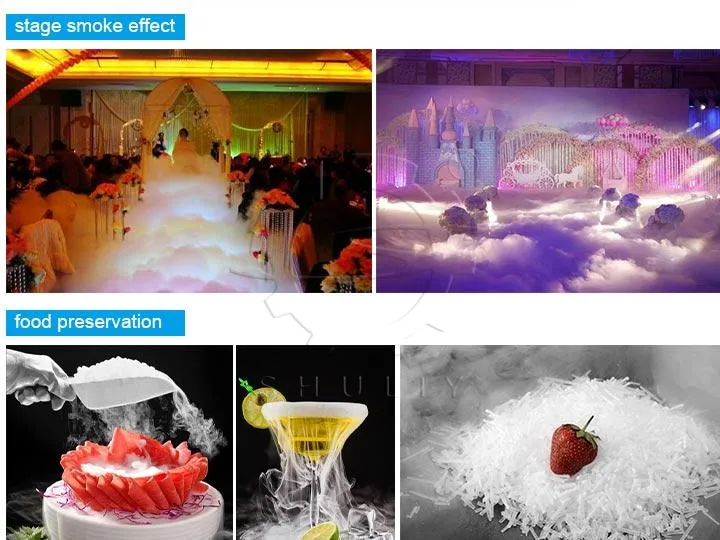 干冰颗粒机的广泛应用