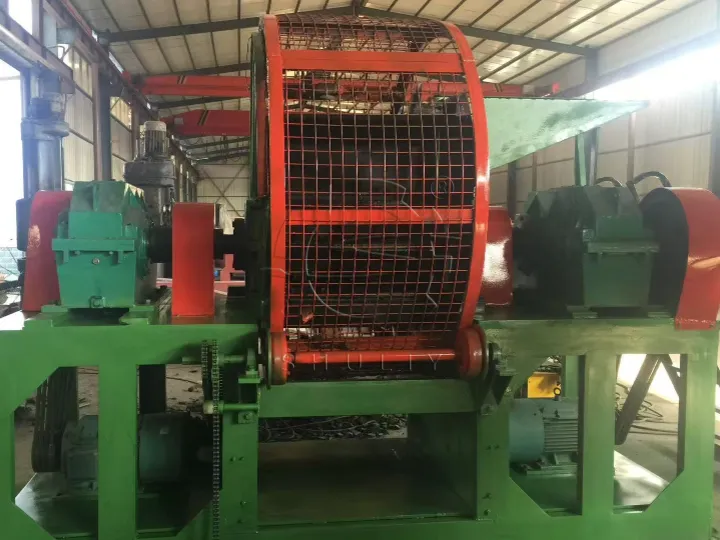 tire shredder downtime